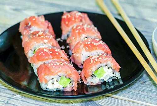 Sushi Californien au Saumon