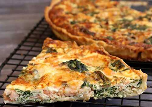 Quiche Épinards Saumon