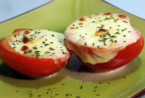 Tomates Gratinées à la Mozzarella