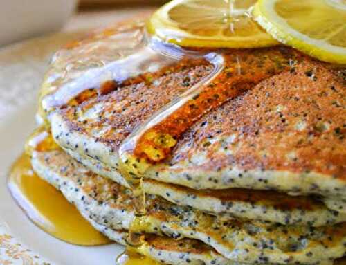 Pancakes Citron Pavot