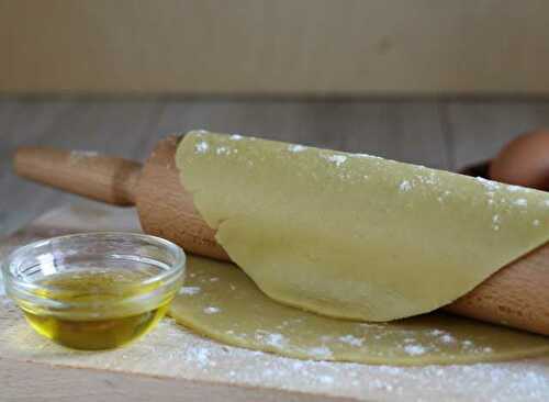 Pâte Brisée à l’Huile d’Olive