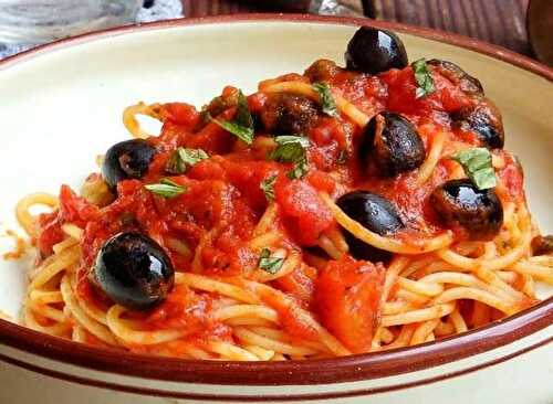 Spaghettis sauce tomate à l’Italienne