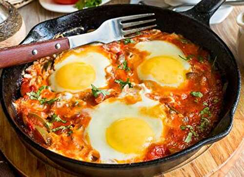 Chakchouka aux Poivrons et Tomates