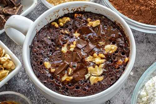 Mug cake Brownie Léger