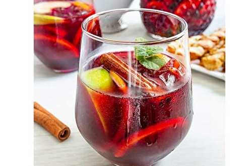 Sangria Allégée de Noël