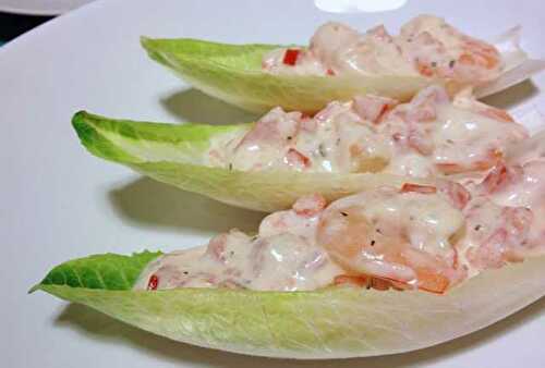 Endives Farcies aux Crevettes