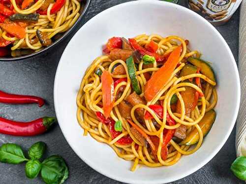 Nouilles Chinoises aux Légumes