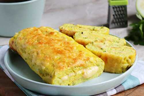 Roulé de Courgette Farci au Fromage