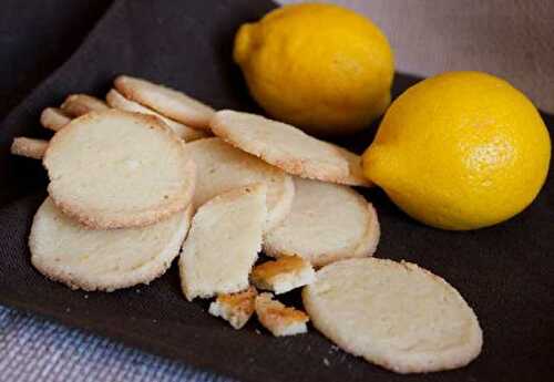 Sablés Légers au Citron