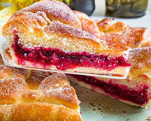 Tarte Briochée aux Fruits Rouges