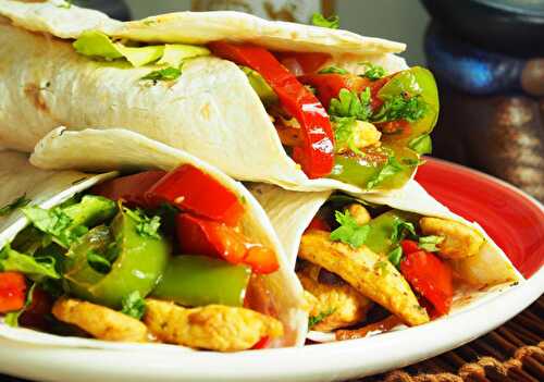 Fajitas de Poulet