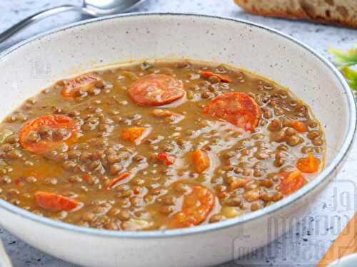 Lentilles au Chorizo