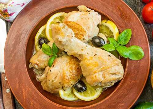 Pilons de Poulet au Citron et Olives