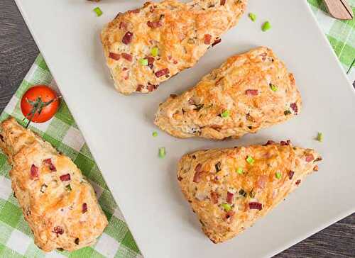 Scones au Fromage et au Jambon