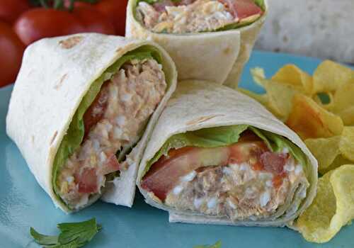 Wraps au Thon et Oeufs