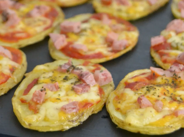 Mini Pizzas de Pommes de Terre