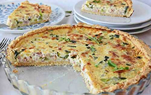 Tarte Courgettes et Bacons