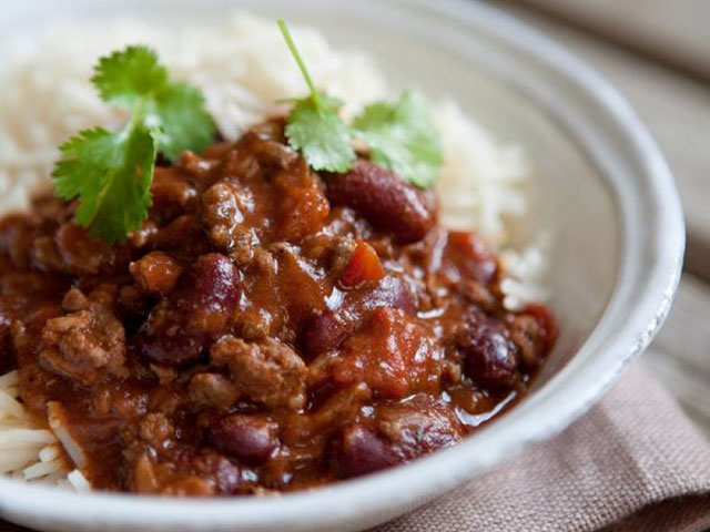 Chilli Con Carne Version Allégée