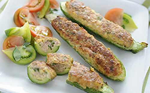 Courgettes Farcies au Thon