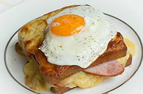 Croque Madame Sans Béchamel