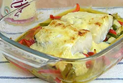 Gratin de Poisson aux Poivrons WW