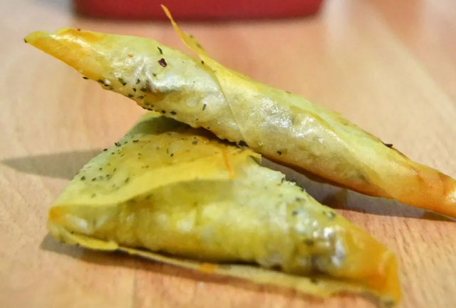 Samoussas de Légumes au Curry