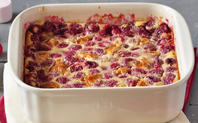 Clafoutis Framboises Coco