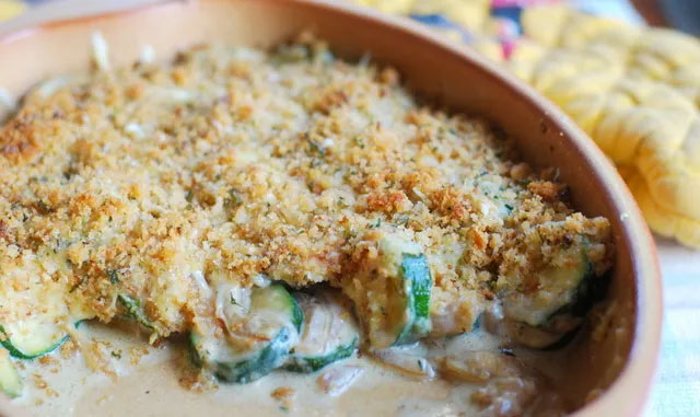 Crumble de Courgettes