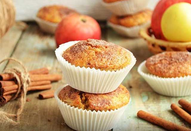 Muffins Pommes Amandes