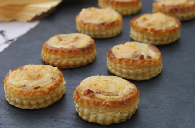 Vol au Vent aux Champignons et Fromages WW