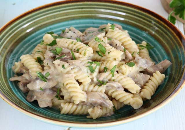 Pâtes au Thon et Champignons