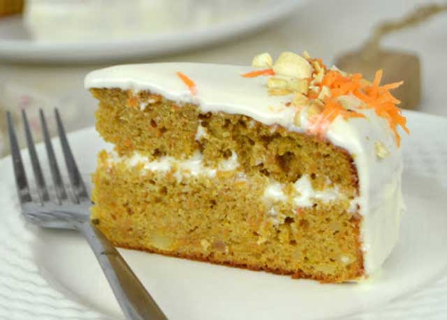 Gâteau aux Carottes et Glaçage Allégé