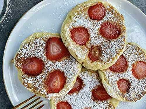 Pancakes à la Fraise