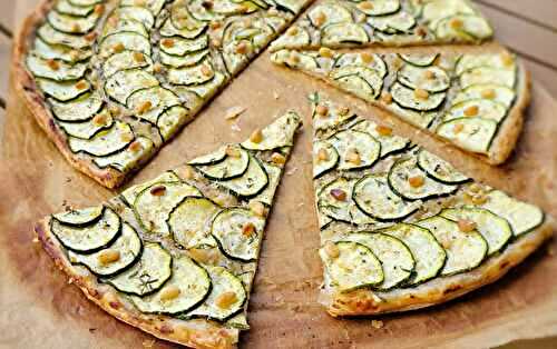 Tarte Fine aux Courgettes