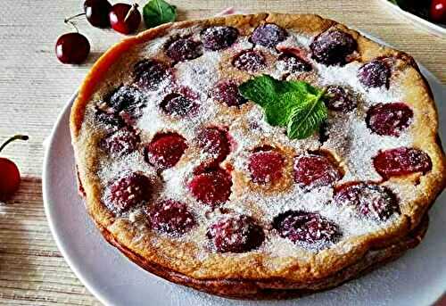 Clafoutis au Yaourt et Cerises