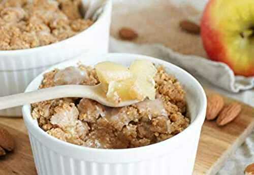 Crumble Léger aux Pommes