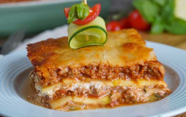 Lasagnes de Courgettes