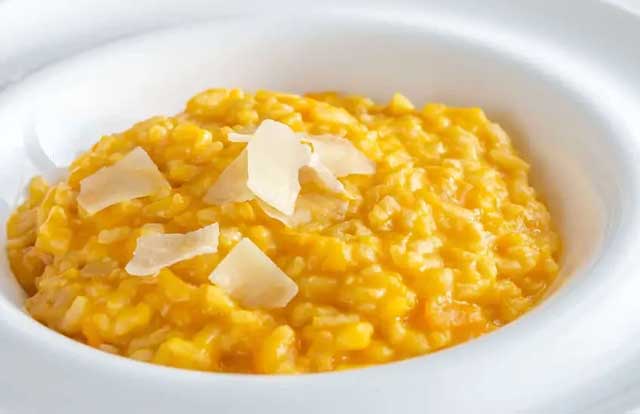 Risotto au Potiron et Parmesan