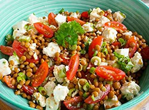 Salade de Lentilles à la Feta