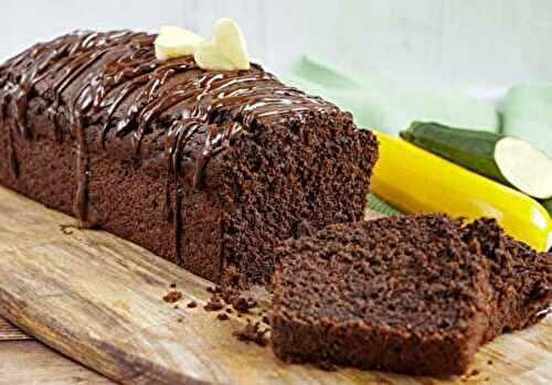 Cake au Chocolat et Courgettes Sans Beurre