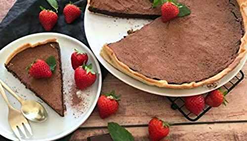 Tarte au Chocolat Légère