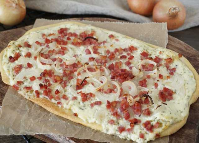 Tarte Flambée Légère