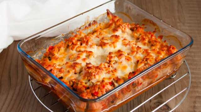 Gratin de Viande Hachée aux Légumes WW