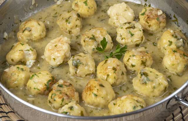 Sauté de Boulettes de Poisson ww