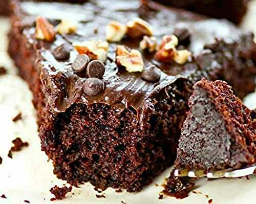 Gâteau au Chocolat Fondant Sans Beurre WW