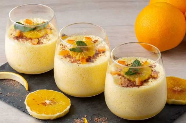 Mousse à l'Orange et Fromage Blanc WW