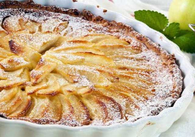 Tarte aux Pommes Sans Beurre