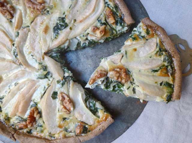 Tarte Fine Poire et Roquefort WW