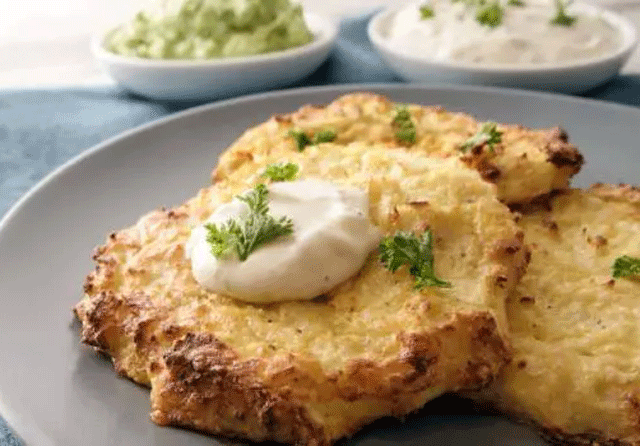 Galettes de Chou-Fleur au Fromage