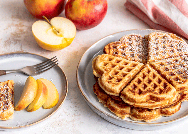 Gaufres aux Pommes Sans Beurre WW